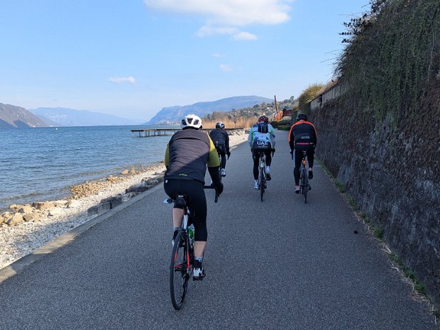 30-03-25 - Sortie des allumés Près du lac du Bourget